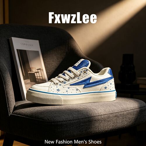 【酷盖变装记】FxwzLee2026秋季个性满天星帆布鞋男街头吸睛板鞋