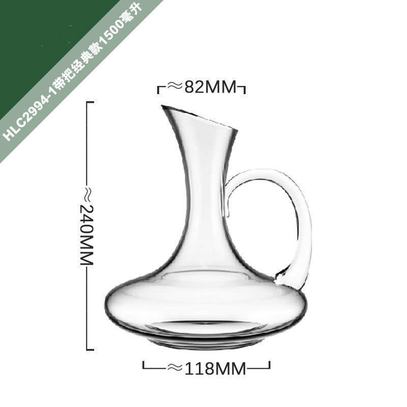 创意个性葡萄酒红酒醒酒器壶家用欧式水晶玻璃分酒器单个奢华高档