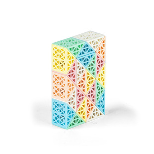 镂空马卡龙魔尺24-72段镂空魔尺带教程早教益智儿童玩具