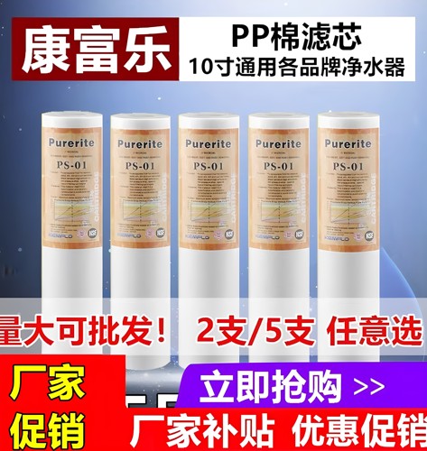 溢泰康富乐净水器10寸前置