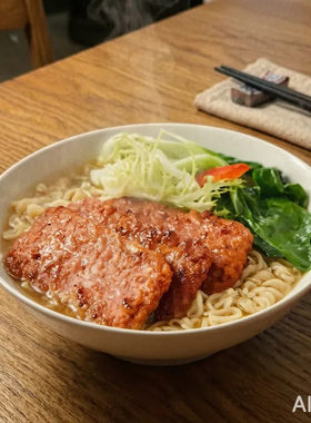 OMNI午餐肉纯素无五辛素肉免洗免切新膳肉肉片植物肉素食新餐肉