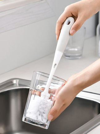 日本洗杯子神器杯刷长柄清洁破壁机刷奶瓶的清洗茶杯保温杯小刷子