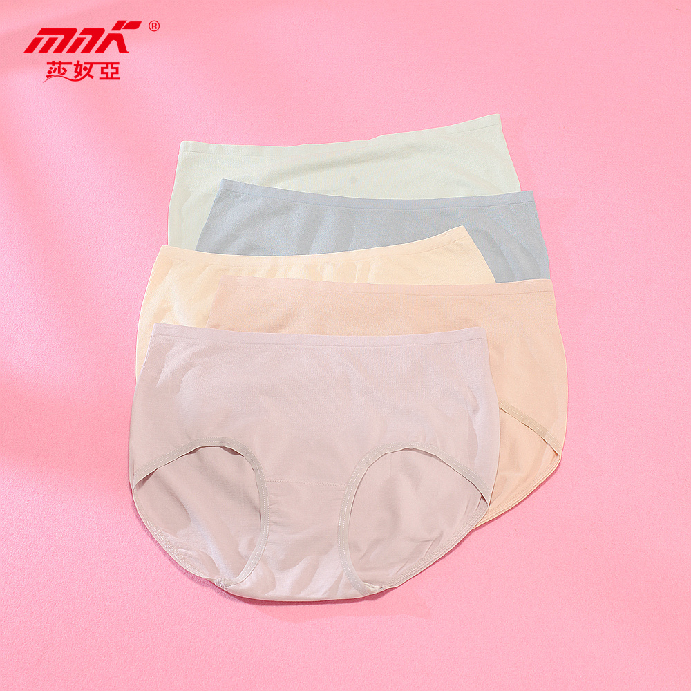 mnk莎奴亚内裤女莫代尔裸氨高弹氨艾草抗菌纯棉裆一片式无痕短裤,女士内衣/男士内衣/家居服,女三角裤,淘宝优惠券,粉丝福利购,淘宝优惠卷