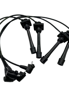 4 件火花塞线套装90919-22327适用于丰田卡罗拉 Celica Geo Prizm