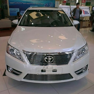 7代凯美瑞前中网七代骏瑞专用改装横条下进风网亮条改装配件大全