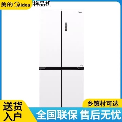美的517十字门零嵌入家用冰箱