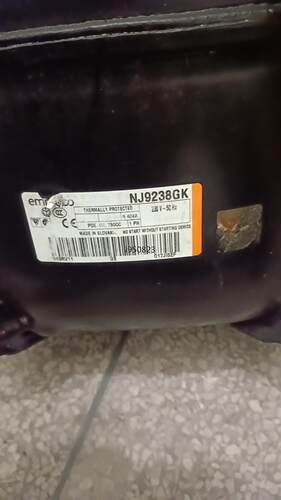 embraco恩布拉科NJ9238GK 原装拆机制冰机压缩机【询价】