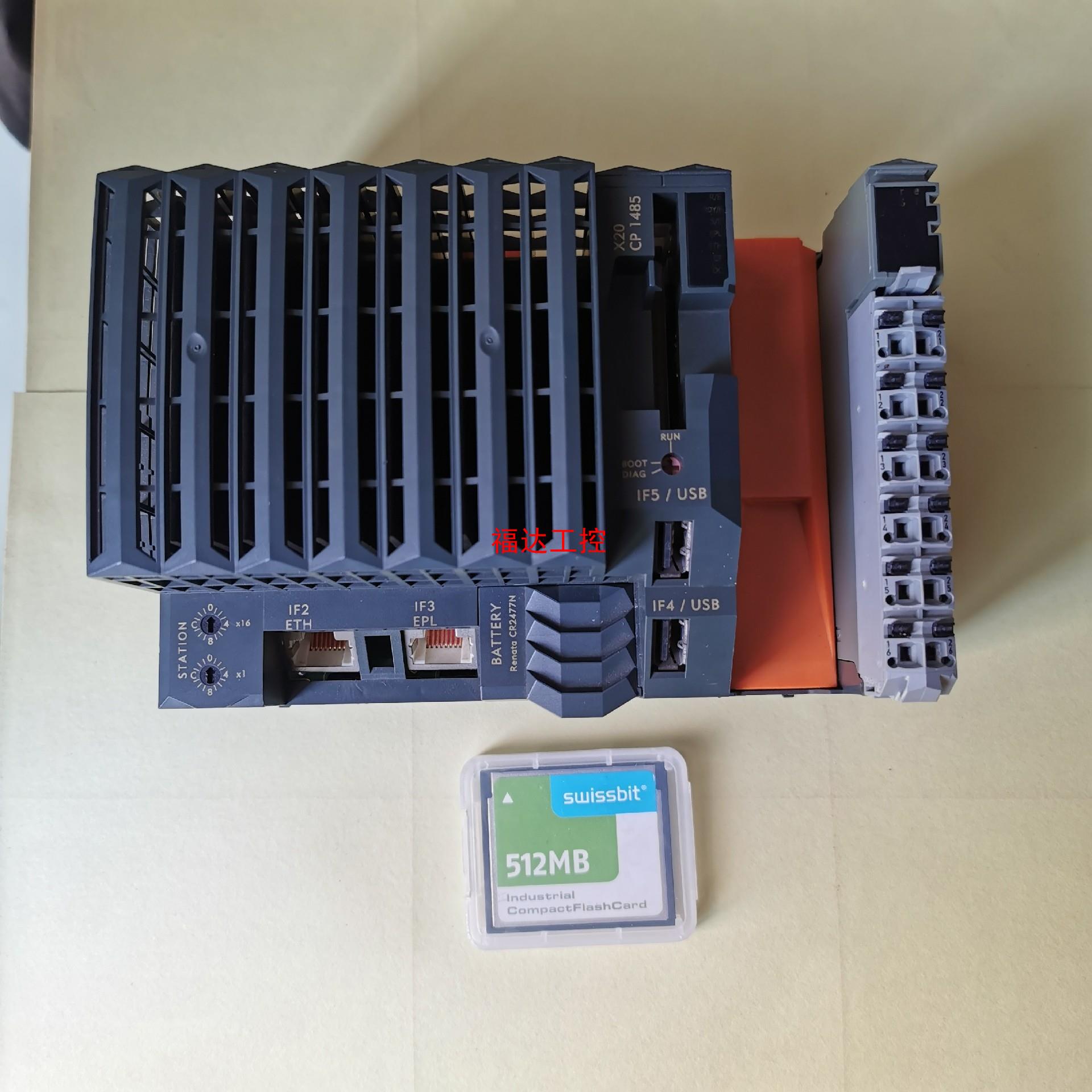 贝加莱PLC X20 CP1485  模块 带新卡 难得好成【询价】