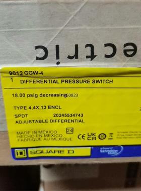 SQUARE-D 9012GGW4 压力开关【询价】