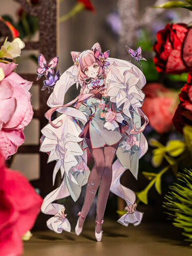 Shine工作室 独步春 新品人物卡通女孩 咕卡流麻手帐pet胶带分装