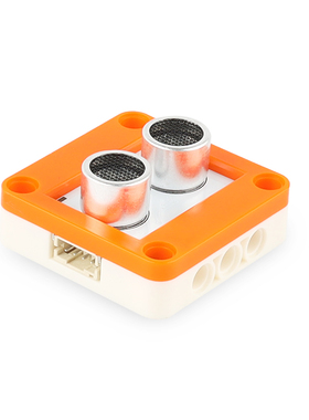 超声波模块 测距 避障 距离检测可编程兼容Arduino掌控板积木孔