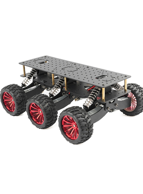 4WD减震底盘6WD搜救智能小车底盘 兼容Arduino WIFI越野 攀爬小车