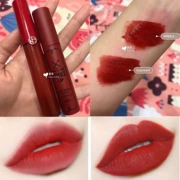 Spot Korea quá tuyệt cho trường học New lip glaze 4th 405 màu thay thế phủ son bóng mát mẻ - Son bóng / Liquid Rouge