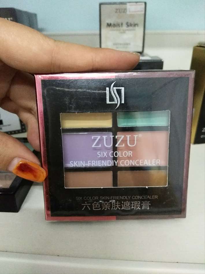 ZUZU六色亲肤遮瑕膏在类目 彩妆/香水/美妆工具, 遮瑕中 - 来自Buy2taobao.com提供专业的淘宝代购服务
