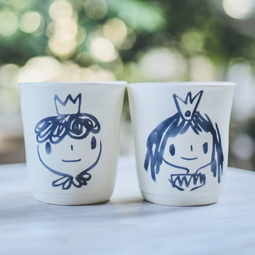 BrutCake原创治愈系微笑马克杯