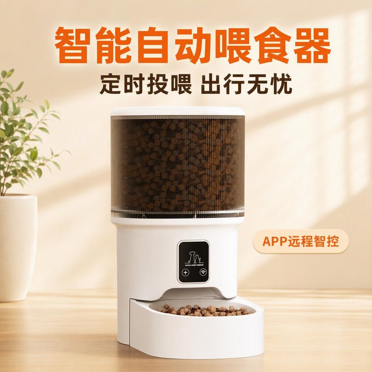 猫狗智能宠物喂食器定时定量远程