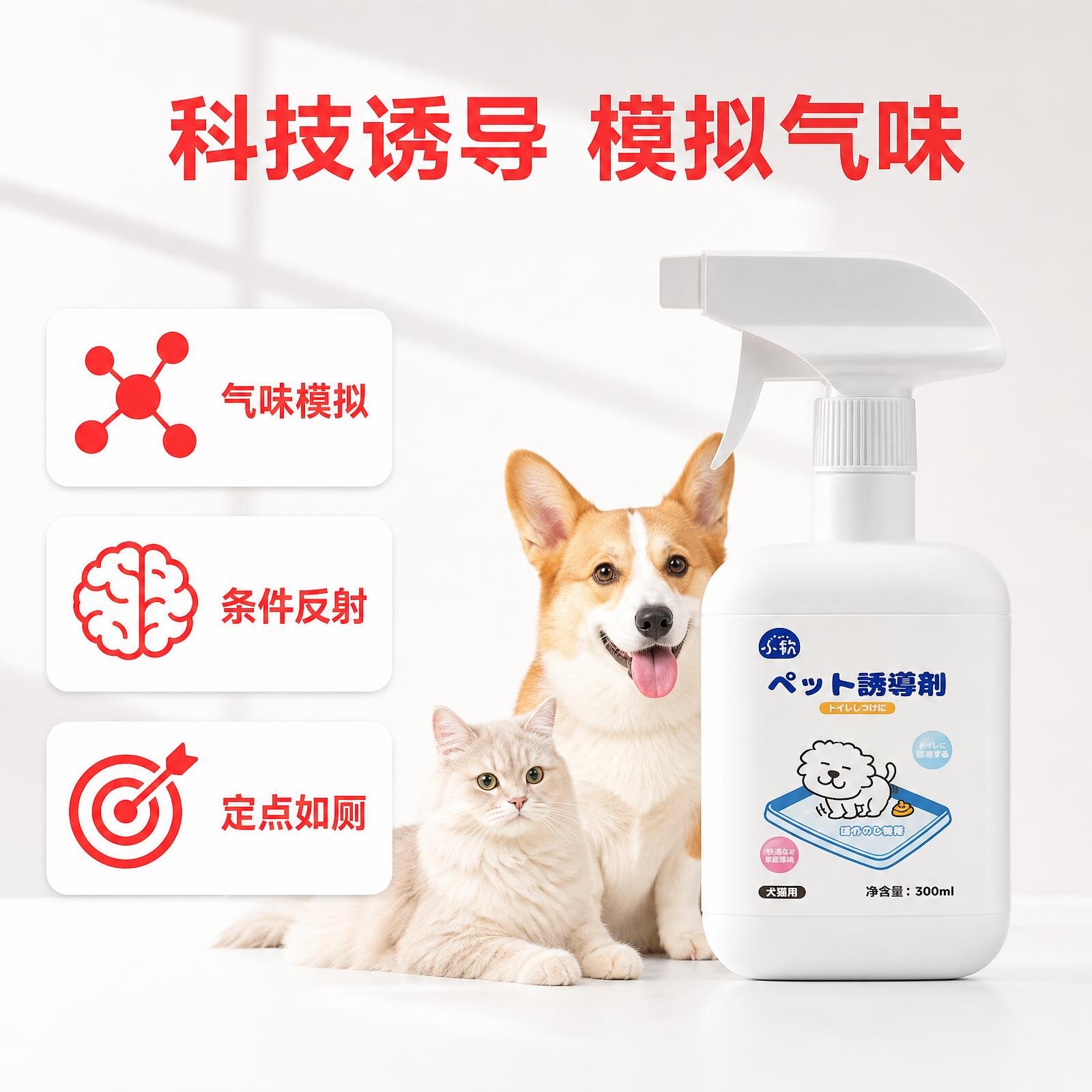狗狗上厕所定点排便诱导剂训练狗狗大小便喷剂所防猫狗乱拉尿神器