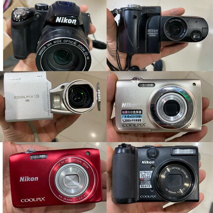 Nikon尼康数码 复古家用CCD 相机学生卡片机日系二手老相机S2500