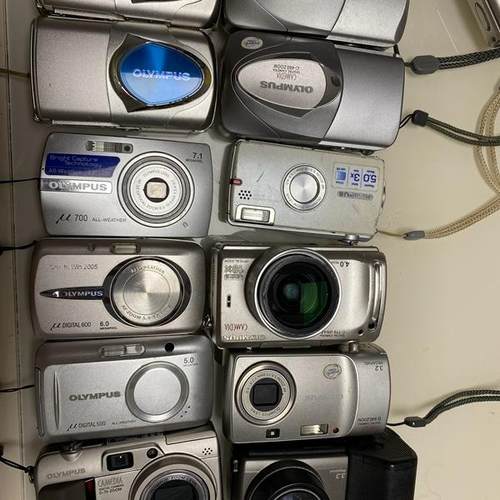 奥林巴斯2号链接二手复古相机胶片风CCD老相机 C350 u760 U840