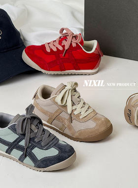 日本JGYPDM 2026新款儿童时尚百搭软底宝宝鞋子韩版男女童休闲鞋