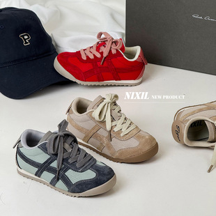 日本JGYPDM 2026新款儿童时尚百搭软底宝宝鞋子韩版男女童休闲鞋