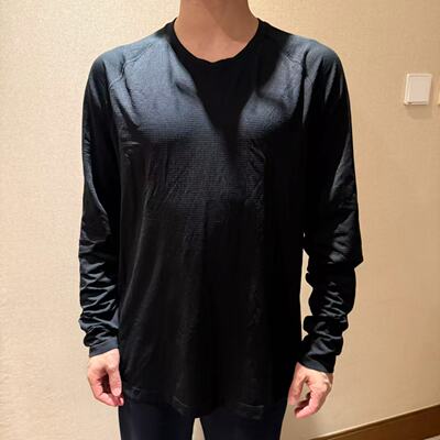 男士运动长袖速干透气lululemon