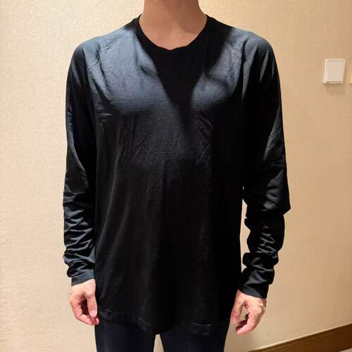 男士运动长袖速干透气lululemon