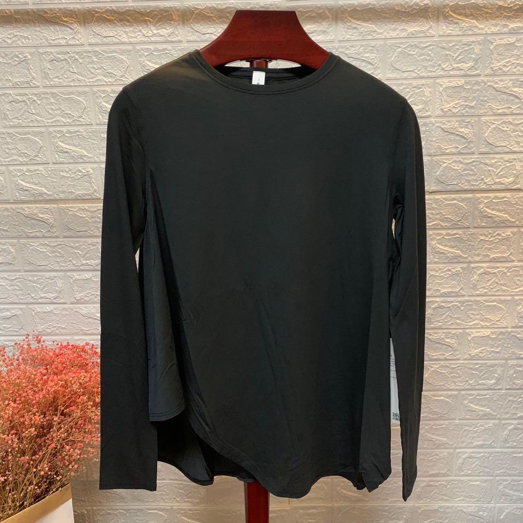 lululemon lifted balance  女士长袖宽松T恤