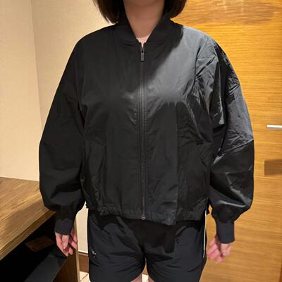 新款宽松长袖拉链休闲外套