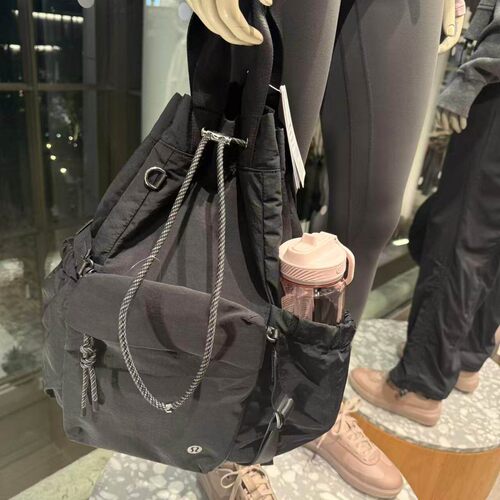 lululemon convertible drawstring bucket bag 双肩包 手提包
