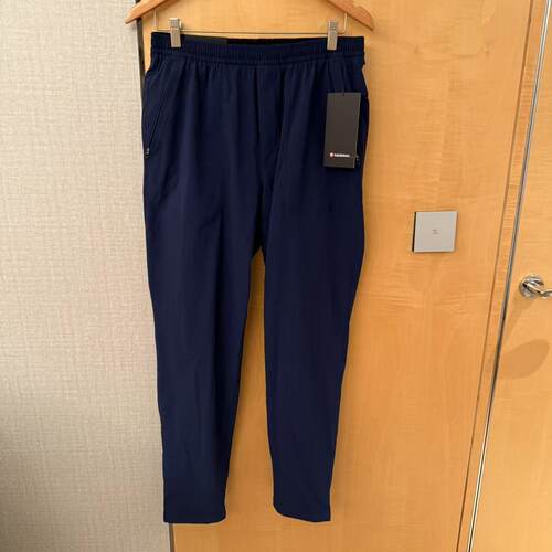 lululemon ripstop 男士经典剪裁松紧腰长裤 30L