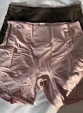 Lululemon UnderEase SHR Shortie 高腰平角裤安全裤两条装