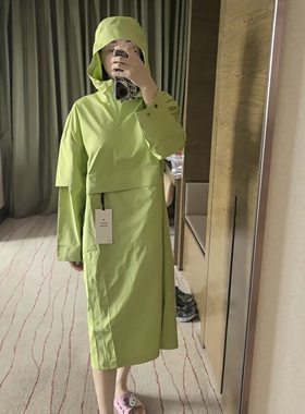 露露乐蒙lululemon waterproof rain poncho男士防水雨衣