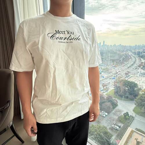 lululemon男士高克重棉质针织