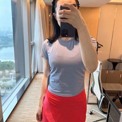 Lululemon运动瑜伽跑步短袖