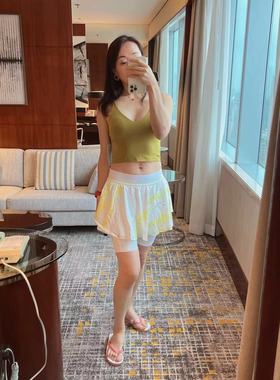 lululemon court rival HR skirt 高腰半身裙 含9寸内长短裤