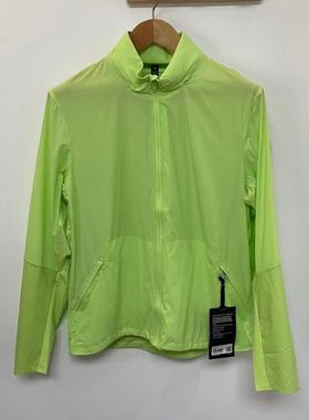 lululemon active jacket 男士薄款 运动外套 防晒服 带反光条