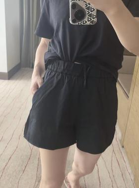 lululemon cinchable waist HR woven short 3.5'' 女士休闲短裤