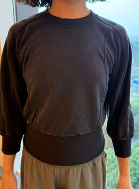 Lululemon softstreme ribbed hem pullover 女士休闲短袖