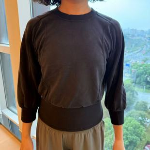 Lululemon softstreme ribbed hem pullover 女士休闲短袖
