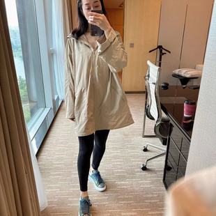 lululemon hooded mid-length utility jacket女士中长款风衣外套