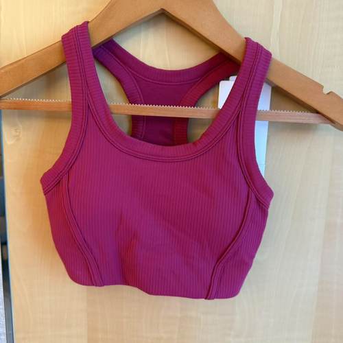 lululemon ribbed nulu round-neck yoga bra 女士运动文胸 B/C