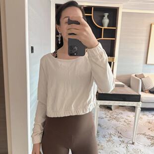 Lululemon Square Neck Cropped Pullover 女士短款套头衫