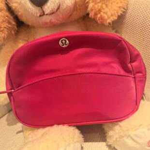 lululemon city essentials pouch mini双拉链 化妆包 小物收纳包