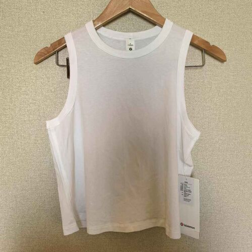 Lululemon瑜伽运动短款背心