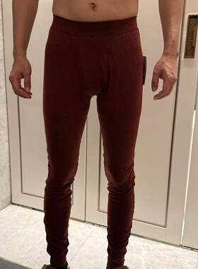 lululemon wool blend base layer tight 男士羊毛混纺打底紧身裤