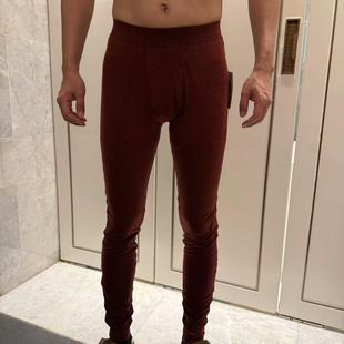 lululemon wool blend base layer tight 男士羊毛混纺打底紧身裤