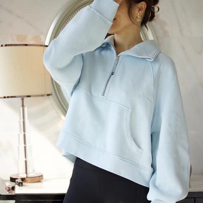 Lululemon卫衣短款外套