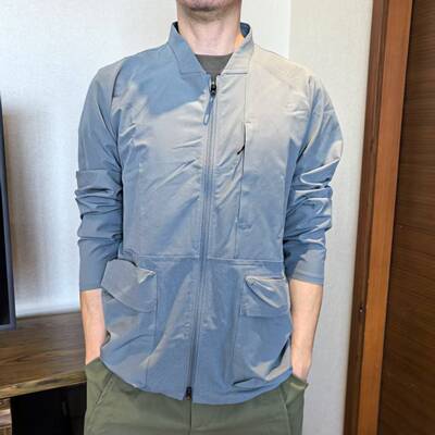 lululemon wovenair 男士工装夹克