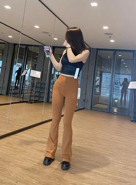 lululemon groove pant  修身显腿长 喇叭裤 裸感面料 32.5寸内长